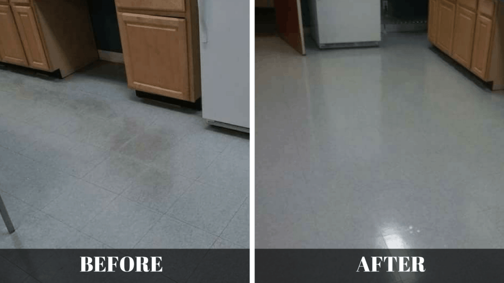 14 Years Experience Cleaning Vct Vinyl, How To Wax New Vct Tile Floor
